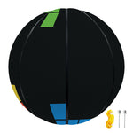 Colorful Brick Puzzle Video Game Print Basketball