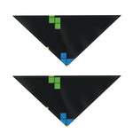 Colorful Brick Puzzle Video Game Print Dog Bandana