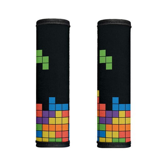 Colorful Brick Puzzle Video Game Print Handle Covers