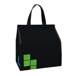Colorful Brick Puzzle Video Game Print Insulated Lunch Tote