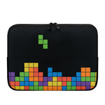 Colorful Brick Puzzle Video Game Print Laptop Sleeve