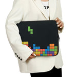 Colorful Brick Puzzle Video Game Print Laptop Sleeve