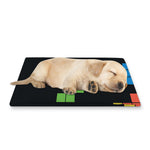 Colorful Brick Puzzle Video Game Print Pet Cooling Mat Cover