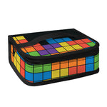 Colorful Brick Puzzle Video Game Print Small Lunch Bag