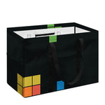Colorful Brick Puzzle Video Game Print Utility Tote Bag