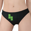 Colorful Brick Puzzle Video Game Print Women's Panties