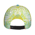 Colorful Buddha Lotus Print Baseball Cap