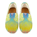 Colorful Buddha Lotus Print Casual Shoes