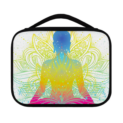 Colorful Buddha Lotus Print Classic Bible Case