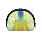 Colorful Buddha Lotus Print Coin Purse