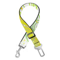 Colorful Buddha Lotus Print Dog Seat Belt