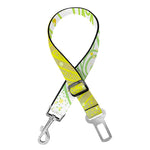 Colorful Buddha Lotus Print Dog Seat Belt