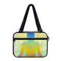 Colorful Buddha Lotus Print Double Strap Bible Bag