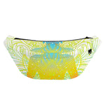 Colorful Buddha Lotus Print Fanny Pack