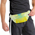 Colorful Buddha Lotus Print Fanny Pack