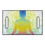 Colorful Buddha Lotus Print Golf Cart Seat Cover
