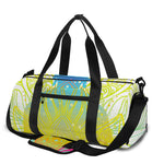 Colorful Buddha Lotus Print Gym Bag