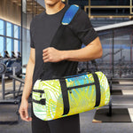 Colorful Buddha Lotus Print Gym Bag