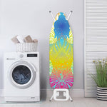 Colorful Buddha Lotus Print Ironing Board Cover