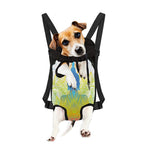Colorful Buddha Lotus Print Pet Carrier Backpack