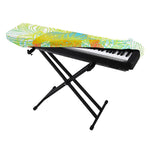 Colorful Buddha Lotus Print Piano Keyboard Cover
