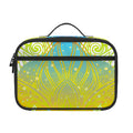Colorful Buddha Lotus Print Portable Lunch Bag