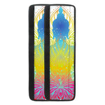 Colorful Buddha Lotus Print Refrigerator Handle Covers
