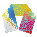 Colorful Buddha Lotus Print Scarf