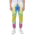 Colorful Buddha Lotus Print Joggers