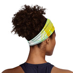 Colorful Buddha Lotus Print Sports Headband