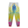 Colorful Buddha Lotus Print Sweatpants