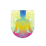 Colorful Buddha Lotus Print Toilet Lid Cover