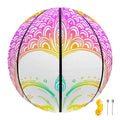 Colorful Buddha Mandala Print Basketball