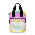 Colorful Buddha Mandala Print Bible Tote Bag