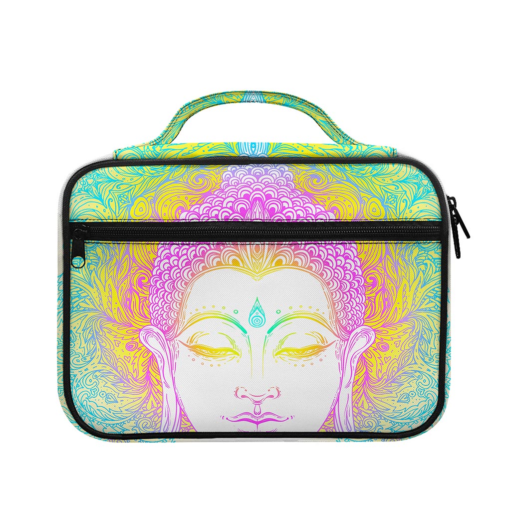 Colorful Buddha Mandala Print Briefcase Bible Bag
