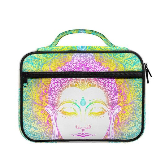 Colorful Buddha Mandala Print Briefcase Bible Bag