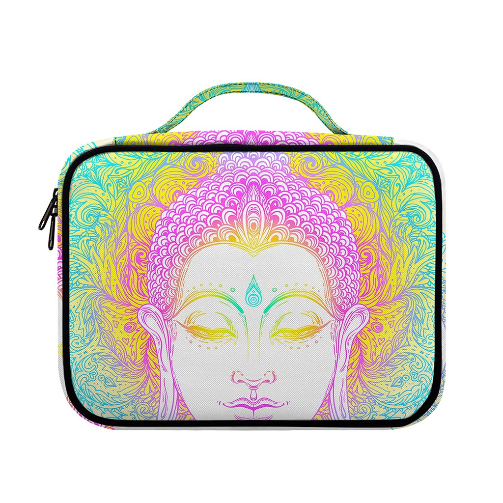 Colorful Buddha Mandala Print Briefcase Bible Bag