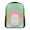 Colorful Buddha Mandala Print Casual Backpack