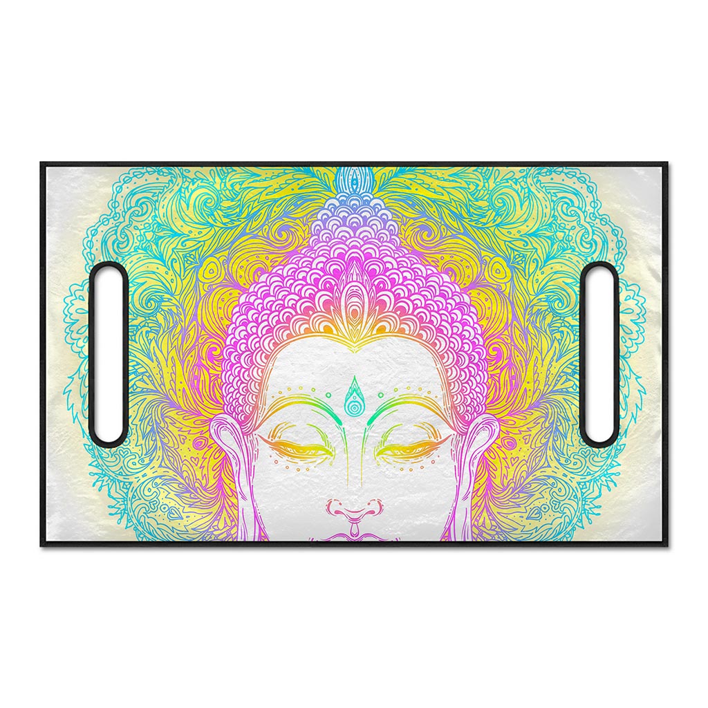 Colorful Buddha Mandala Print Golf Cart Seat Cover