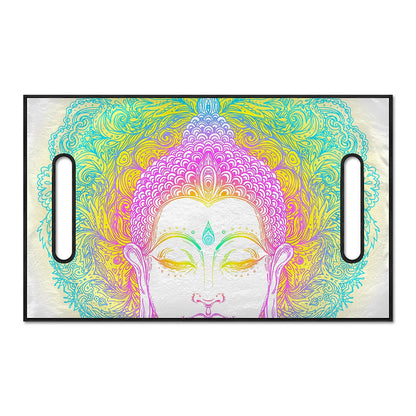 Colorful Buddha Mandala Print Golf Cart Seat Cover