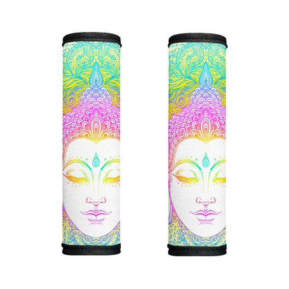 Colorful Buddha Mandala Print Handle Covers