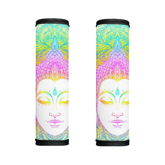 Colorful Buddha Mandala Print Handle Covers