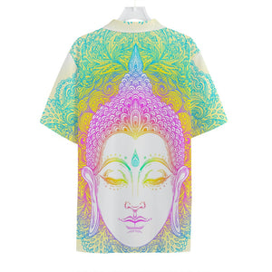 Colorful Buddha Mandala Print Hawaiian Shirt