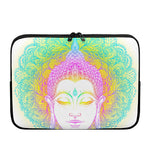 Colorful Buddha Mandala Print Laptop Sleeve