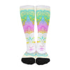 Colorful Buddha Mandala Print Long Socks