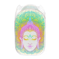 Colorful Buddha Mandala Print Mesh Laundry Hamper