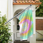 Colorful Buddha Mandala Print Polyester Flag
