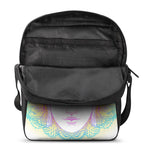 Colorful Buddha Mandala Print Rectangular Crossbody Bag