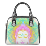 Colorful Buddha Mandala Print Shoulder Handbag