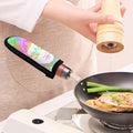 Colorful Buddha Mandala Print Skillet Handle Cover